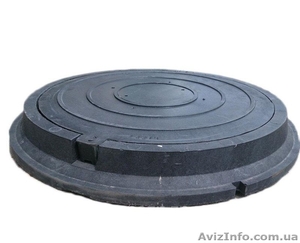 Люк полимерпесчаный черный кл. А #1553663