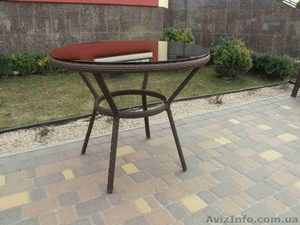 Стол из искусственного ротанга (стіл з штучного ротангу) #1548842