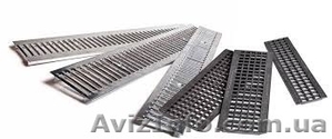 Решетка защитная водоприемная стальная штампованная (оцинкованная) 1000*136*3 #1553662