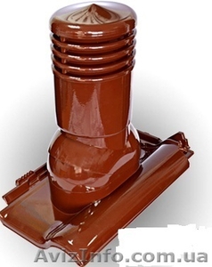 Вентиляционный выход для натуральной черепицы из алюминия #1549454