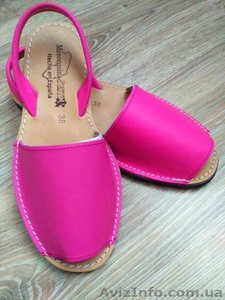 Босоніжки - мінорки по оптових цінах з натуральної шкіри #1557192