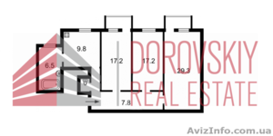 Большая Васильковская 97,  90 кв.м. - 100 000 долларов #1558673