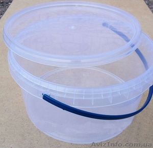 Ведро пищевое  3 л. пищевое с крышкой #1558861