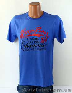 Hugo Boss . Оптом футболки из Германии хлопок. 7 моделей #1558950