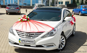  Прокат,  Аренда Свадебного  авто Huinday Sonata YF (ful) 2012 г #1475478