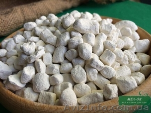 Глина Белая в гранулах,  пакет 500 г #852390