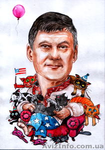 Иллюстрации,  портреты и шаржи на заказ #1559338