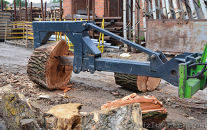 Колун для бревен и дров на базе погрузчика #1559044