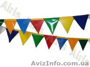 Флажная лента для праздников! Флажковая лента! #1561841