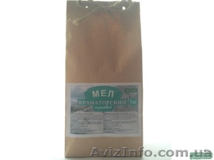 Мел Краматорский натуральный кусковой,  пакет 1 кг #1125248