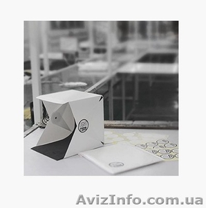 Фотобокс (лайткуб) LED для предметной фотосъемки 23х23х24см #1555799