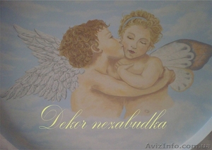 Роспись стен  и ручная лепка. #1347926