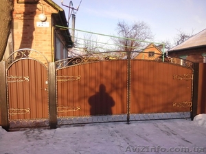 заборы,  ворота,  изделия из металла и дерева. #1567707