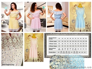 Платье летнее из натурального льна #1565597