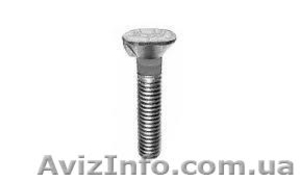Болт DIN 604 мебельный с потайной головкой и усом #1569718