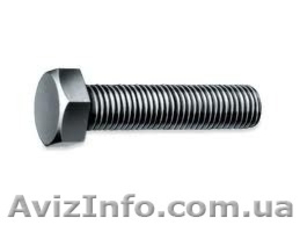 Болты DIN 961 с мелкой резьбой,  оц,  н/ж А2,  А4,  кл. пр. 8, 8;  10, 9;  12, 9 .  #1569708