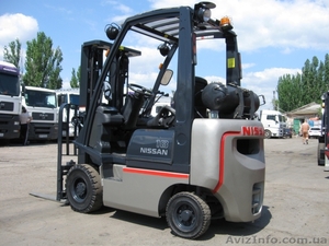 Газовый погрузчик Nissan на 1.8 тонны вагонник с боковым смещением #1280201