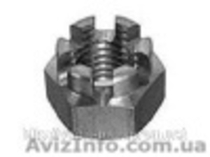 Гайка DIN 935 корончатая. #1569623