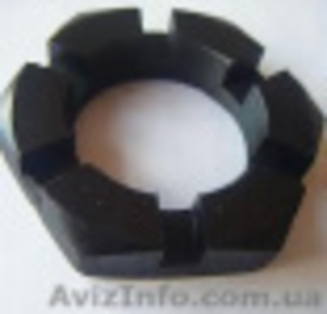 Гайка DIN 937 корончатая низкая. #1569626