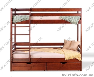 Кровати детские натуральное дерево массив ольха отличное качество от производите #373167