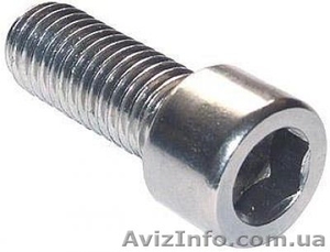 Винт DIN 912 с цилиндрической головкой и внутренним шестигранником.  #1569627