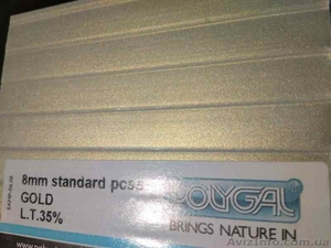 Специальные выды Сотовый поликарбонат Polygal(Израиль) #1570270