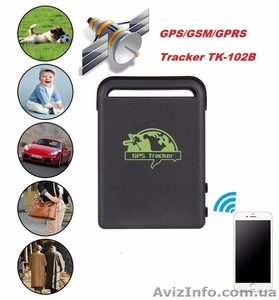 GPS/GSM/GPRS Персональный мини трекер Mini Tracker TK-102B мониторинг онлайн #1570597