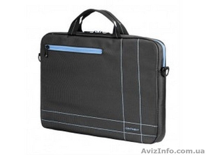 Сумка для ноутбука CC-201-GB Диагональ 15.6 (серосиняя) ТМ CONTINENT #1571987