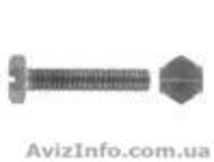Болт DIN 933 SZ с прямым шлицем. #1569967