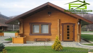 Деревянная баня. Баня из сруба. Строительство бани  #1571721