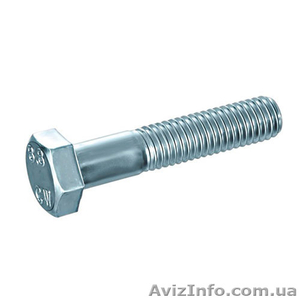 DIN 931 Болт c шестигранной головкой и неполной резьбой A2,  A4,  12.9,  #1571158