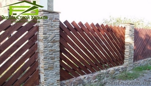 Заборы из дерева #1571769