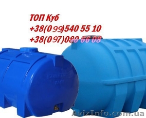 Емкость для воды горизонтальная полиэтиленовая #1570286