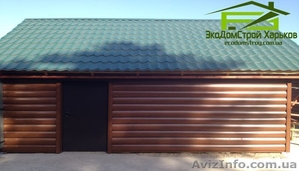 Монтаж сайдинга металлического под бревно  #1571777