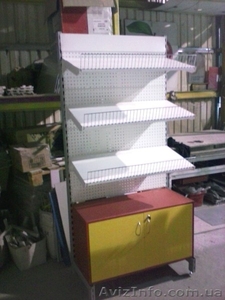 Стеллажи разборные и стационарные торговое и офисное оборудование б/у и новое #1574071