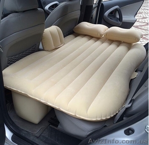 Надувной матрас на заднее сиденье автомобиля #1574237