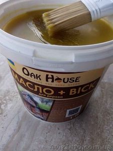 Масло-воск для дерева Oak House #1571074