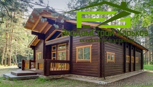 Покраска деревянных домов,  срубов #1571759