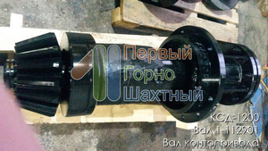 Продам вал 1-112901 и шестерня 2-74259 для дробилки КСД-1200 #1572891