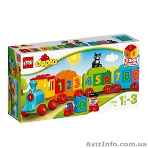 LEGO DUPLO Поезд из цифр Акция #1578657