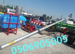 Покупайте шнековый зернометатель Kul-met. 8 м,  18 -20 т/ч. Фото с площадки.  #1577995