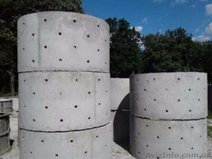 Копка сливных ям,  колодцев,  траншей. Продажа ЖБК-колец  #1580018
