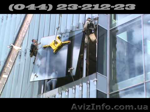 Монтаж/Замена больших стеклопакетов на фасадах,  витринах #1577733