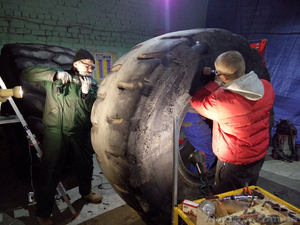  Ремонт крупногабаритных шин. Ремонт грузовых шин,  ремонт шин для спецтехники. #1578421