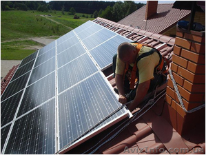 Наземные и накрышные солнечные электростанции,  подключение к сети,  зеленый тариф #1580246