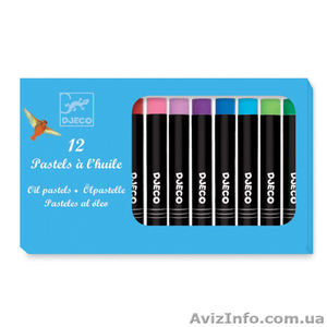 DJECO Набор масляной пастели 12 цветов #1578648