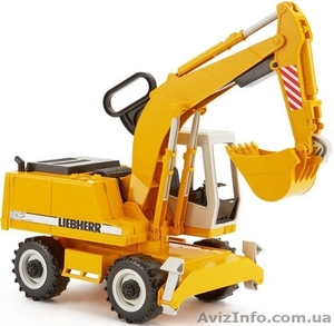 Bruder Экскаватор колёсный Liebherr #1578655