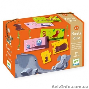 Развивающая игра-пазл  Djeco 