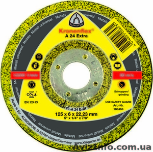 Отрезные и абразивные круги Klingspor. #1581230