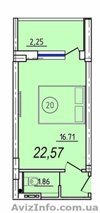 Строительная компания реализует свои квартиры - студии. Рассрочка до м #1583850